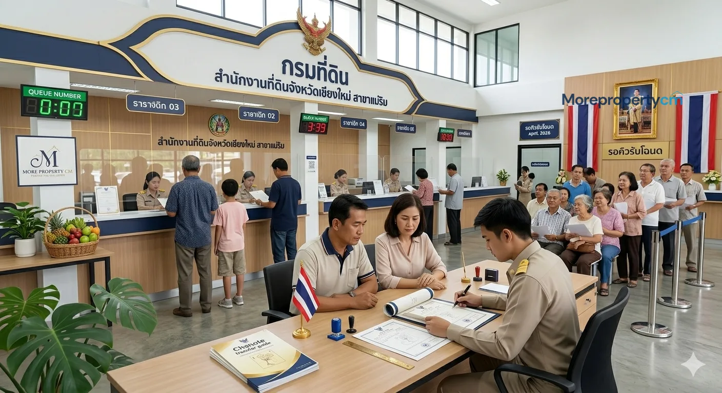 ค่าใช้จ่ายโอนที่ดินเชียงใหม่ 2569 มีอะไรบ้าง? คำนวณได้เลย