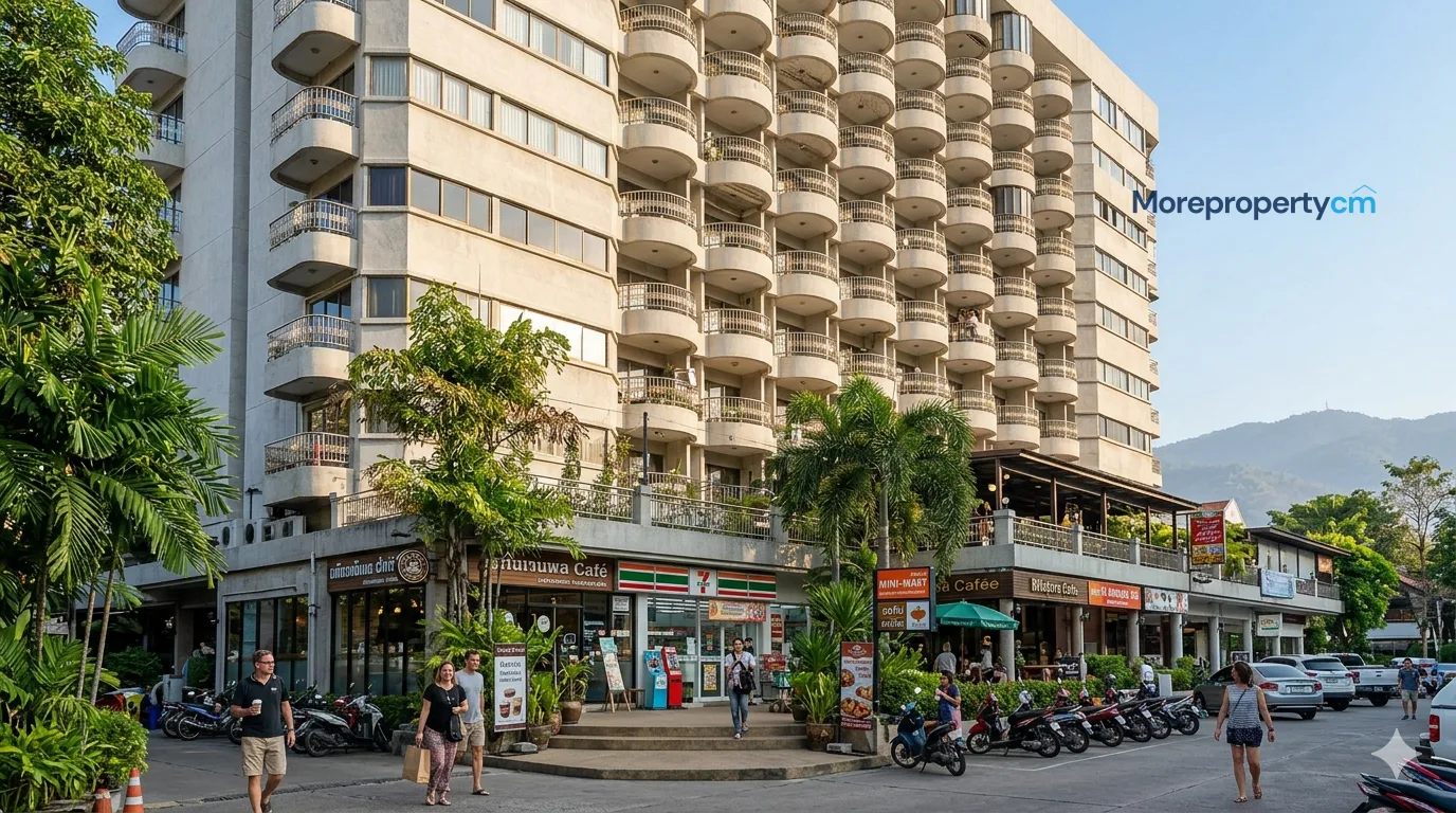 รีวิวย่าน Hillside Plaza & Condotel 4 เชียงใหม่ น่าลงทุนไหม?