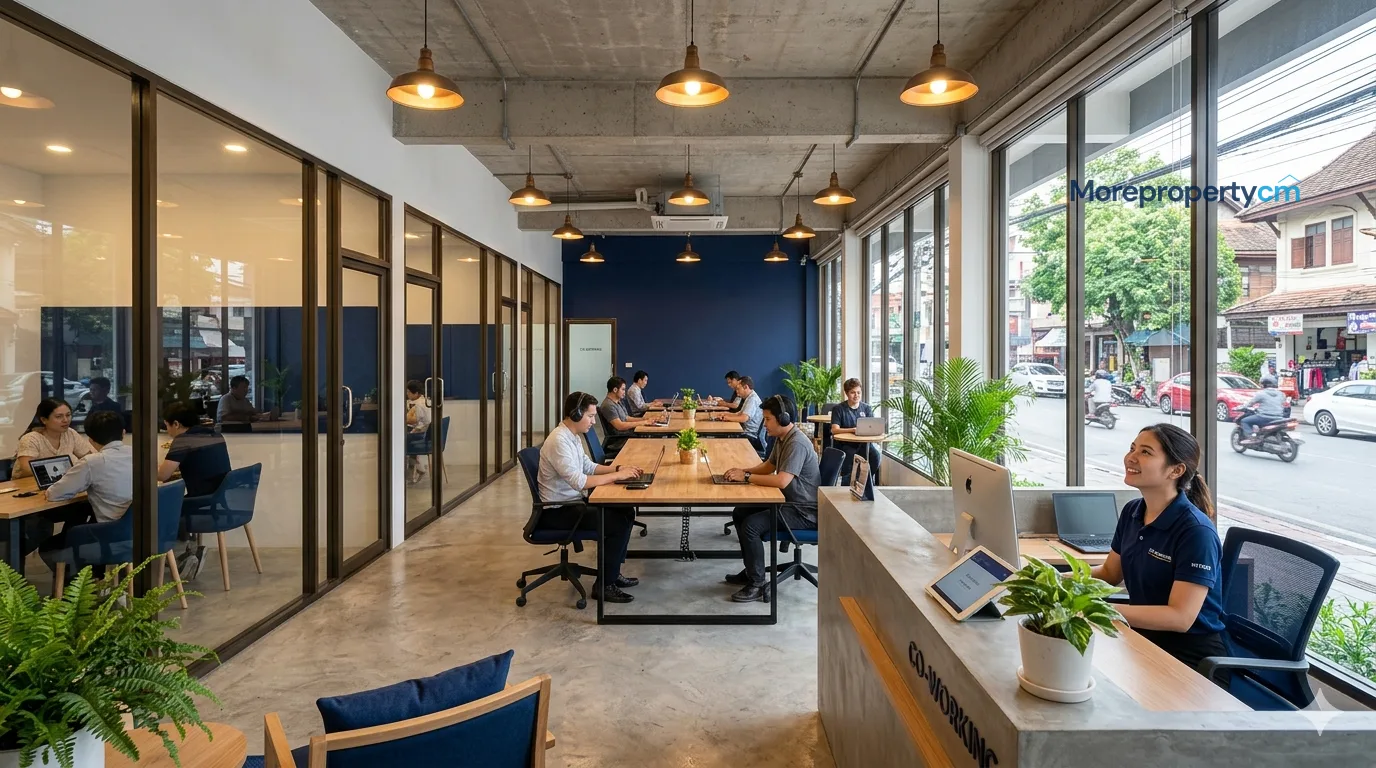ลงทุนอาคารสำนักงานและ Co-working Space เชียงใหม่ 2569 น่าสนใจไหม?