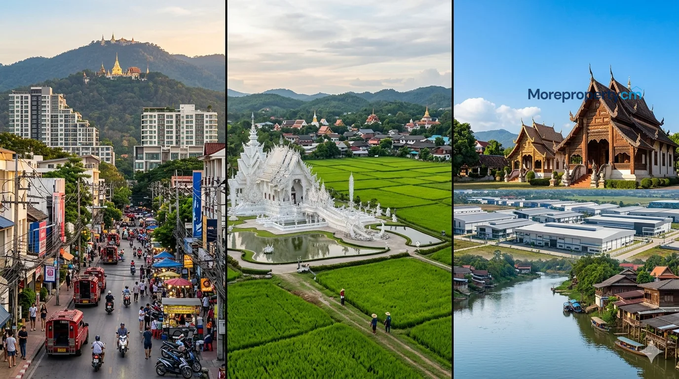 เปรียบเทียบค่าครองชีพเชียงใหม่ เชียงราย และลำพูน เมืองไหนเหมาะกับการลงทุนอสังหา?