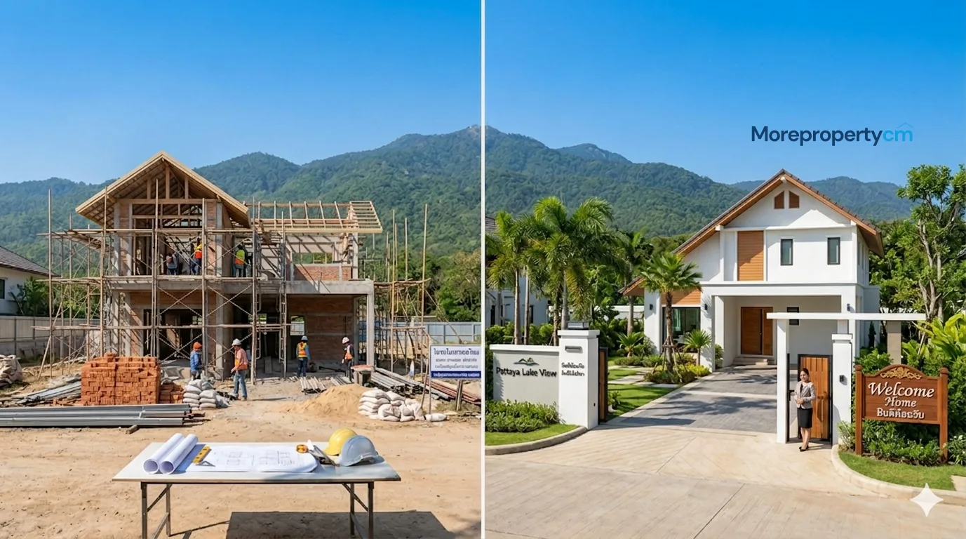 ราคาค่าก่อสร้างบ้านเชียงใหม่ 2569 สร้างเองถูกกว่าซื้อโครงการไหม?