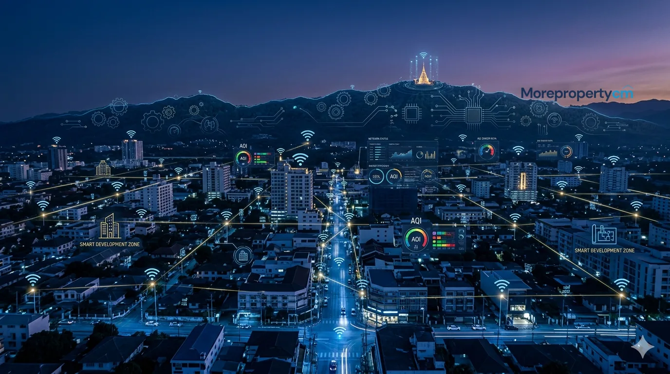 แผนพัฒนา Smart City เชียงใหม่ ส่งผลต่ออสังหาริมทรัพย์อย่างไร