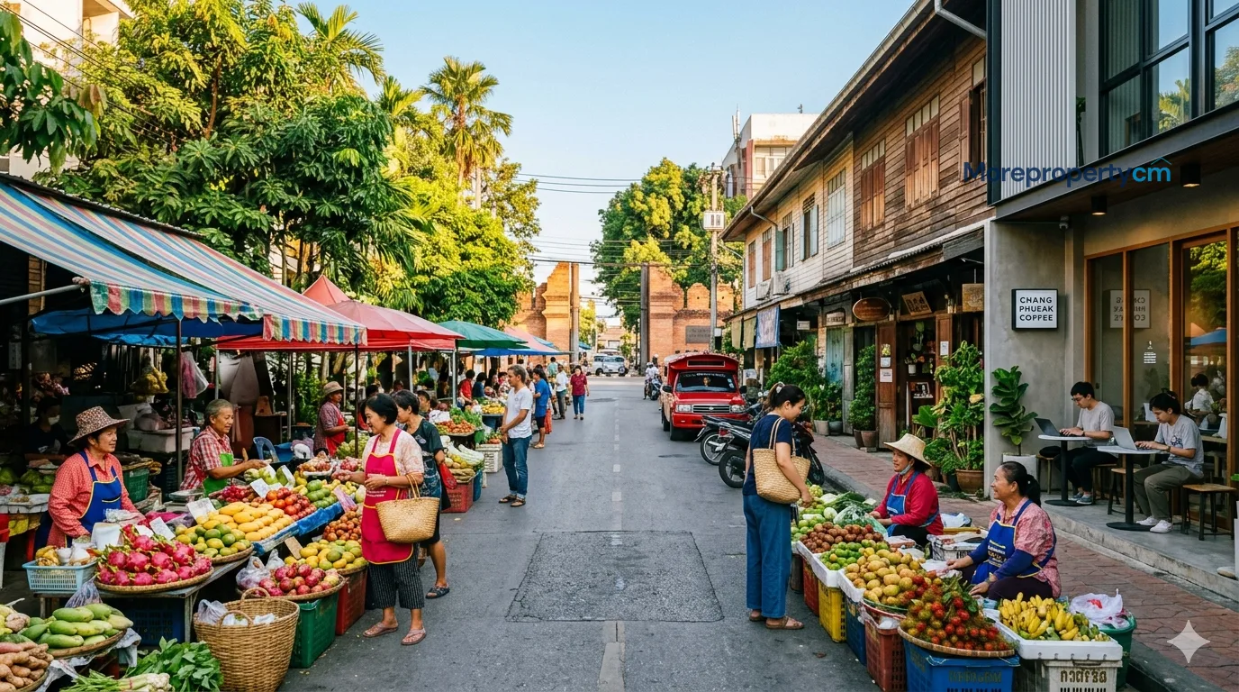 ย่านช้างเผือกเชียงใหม่ ทำเลที่เงียบสงบแต่ทำเลทองสำหรับนักลงทุนที่รู้จัก