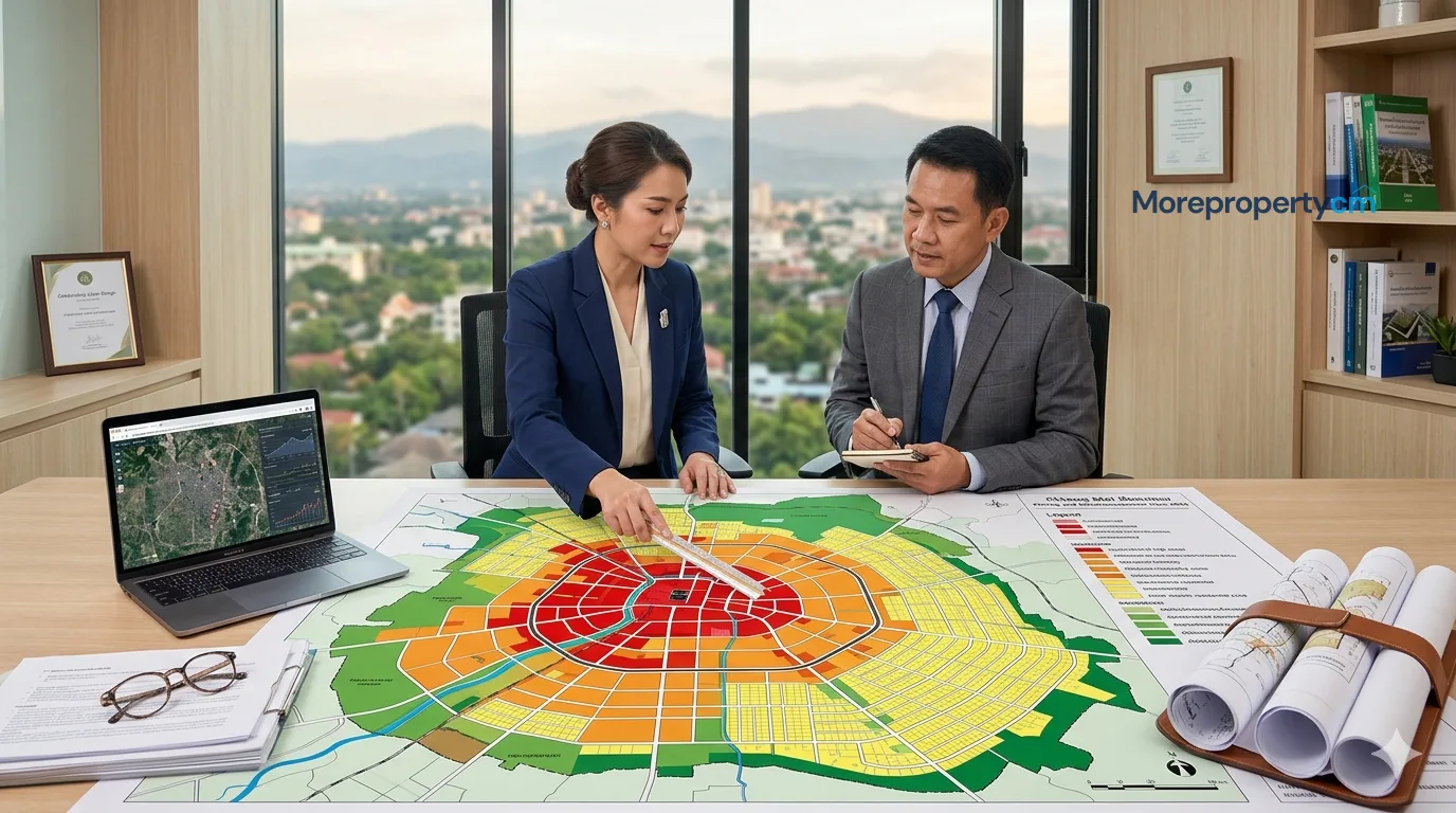 อสังหาเชียงใหม่กับการเปลี่ยนแปลงผังเมือง สิ่งที่นักลงทุนต้องติดตาม