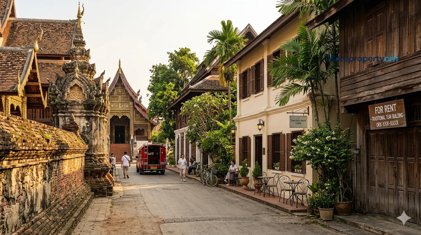 ย่านเมืองเก่าเชียงใหม่กับการลงทุนอสังหา โอกาสและข้อจำกัดที่ต้องรู้