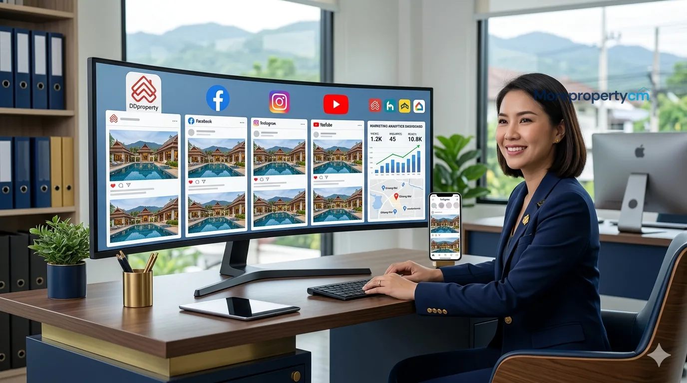 การตลาดออนไลน์อสังหาเชียงใหม่ ช่องทางที่ได้ผลดีที่สุดในปี 2569
