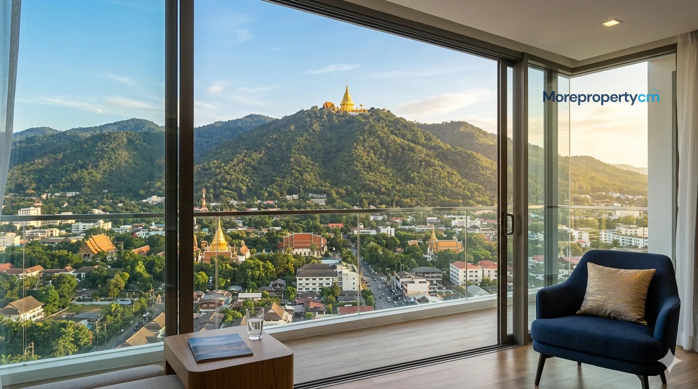 ห้องชุดคอนโดเชียงใหม่ที่มีวิวดอยสุเทพ พรีเมียมราคาเท่าไหร่และคุ้มค่าไหม