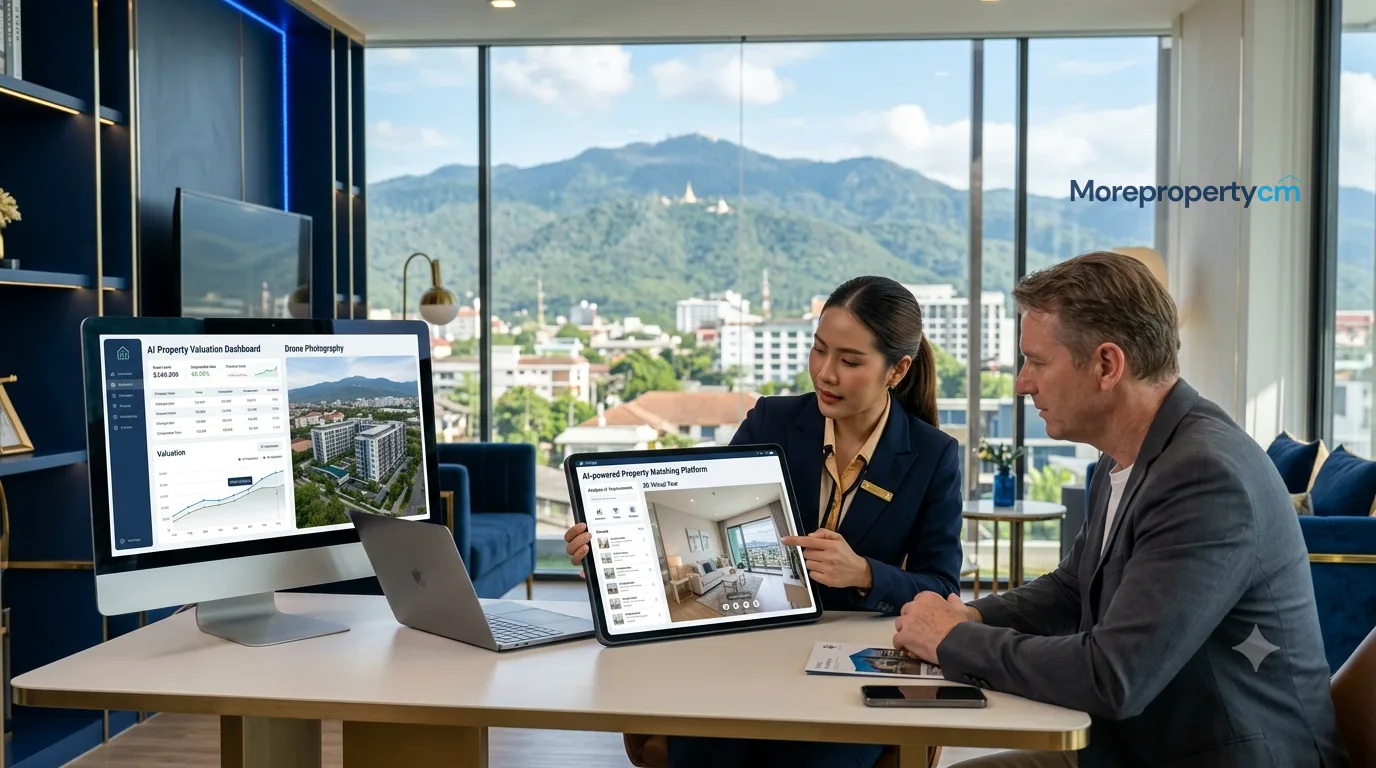 อสังหาเชียงใหม่ในยุค AI และ Proptech เทคโนโลยีกำลังเปลี่ยนการซื้อขายอย่างไร
