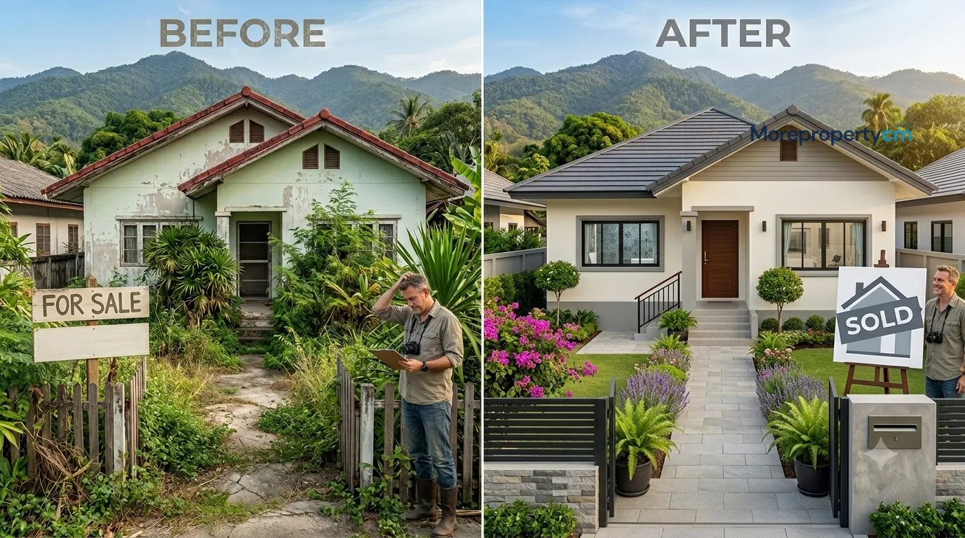 House Flipping เชียงใหม่ ซื้อบ้านมือสองมารีโนเวทขาย กำไรได้จริงไหมในปี 2569
