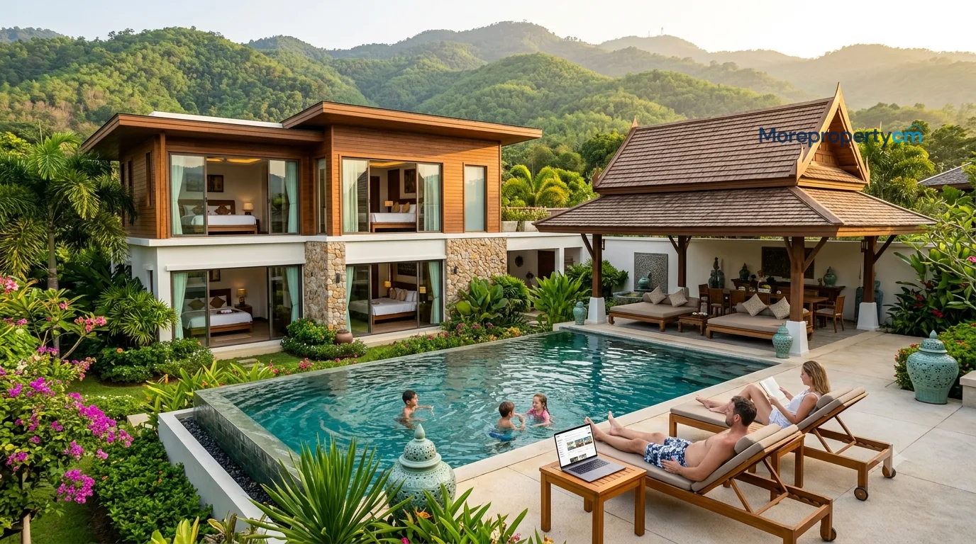 บ้านพักตากอากาศเชียงใหม่ ลงทุนในทรัพย์ที่ใช้ได้เองและสร้างรายได้ในเวลาเดียวกัน