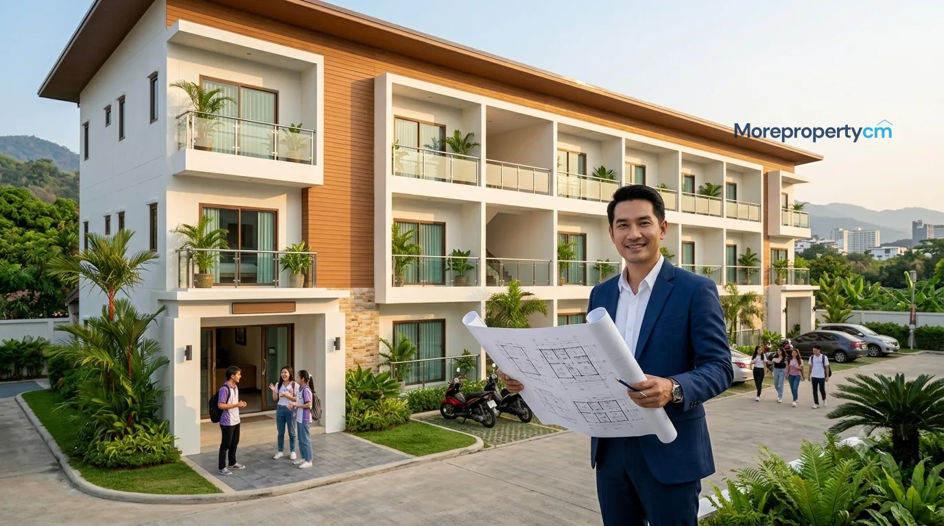อพาร์ตเมนต์เชียงใหม่หลายยูนิต ลงทุนแบบ Multi-Unit คุ้มค่ากว่าคอนโดเดี่ยวไหม