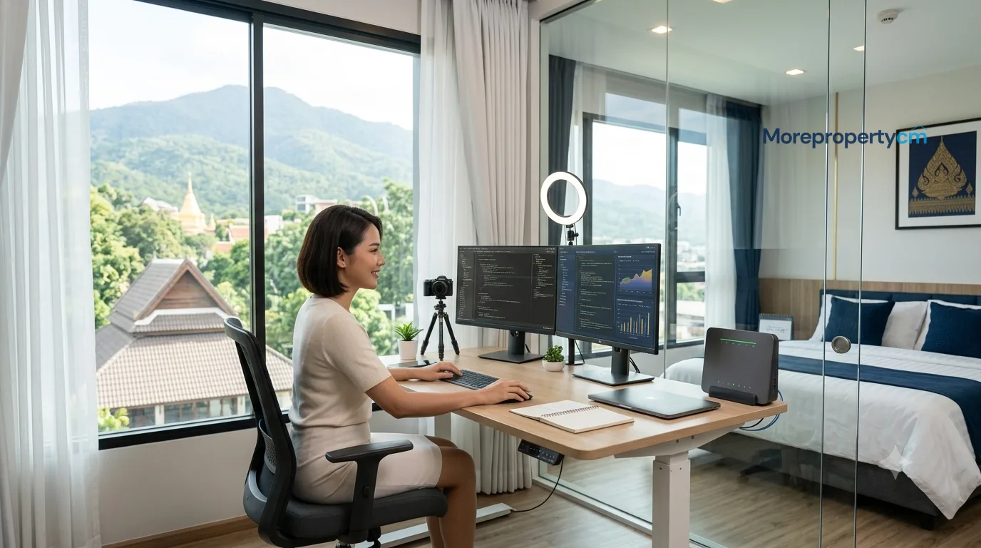 อสังหาเชียงใหม่ในยุค Work From Anywhere ออฟฟิศที่บ้านกลายเป็นมาตรฐานใหม่