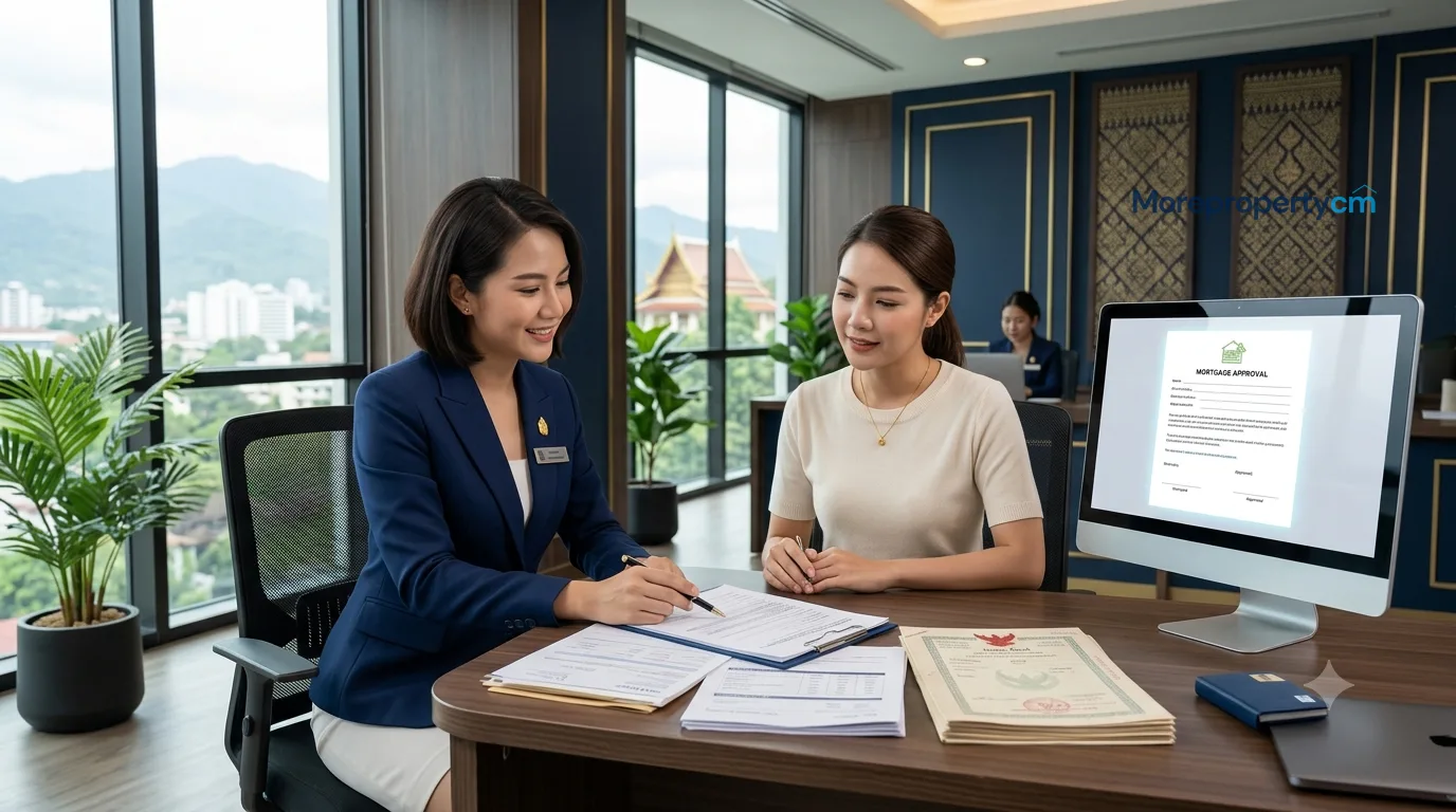 ขั้นตอนการขอสินเชื่อบ้านธนาคารไทยสำหรับคนเชียงใหม่ ตั้งแต่ยื่นถึงรับเงินกู้