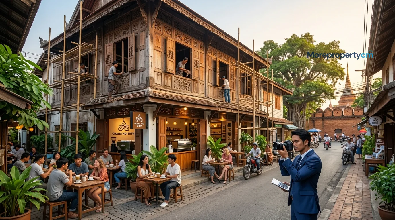 ย่านช้างม่อยและคูเมืองเชียงใหม่ ทำเลประวัติศาสตร์ที่กำลังมีชีวิตชีวาใหม่