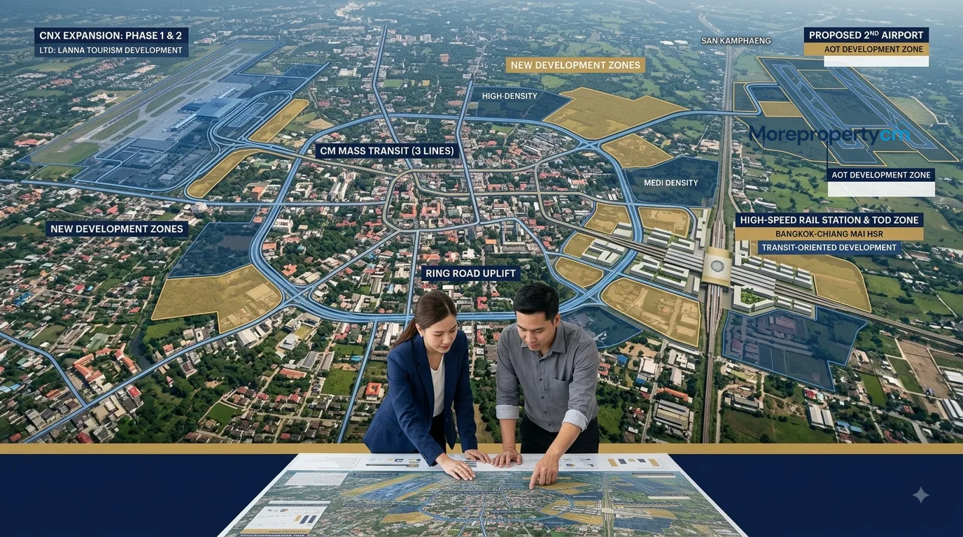 Chiang Mai Real Estate and New Infrastructure — Roads, Rail, and Developments That Will Transform the City