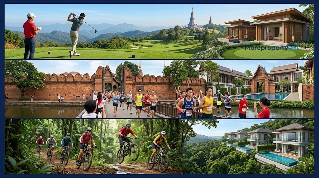 อสังหาเชียงใหม่กับการท่องเที่ยวเชิงกีฬา กอล์ฟ มาราธอน และ Extreme Sports