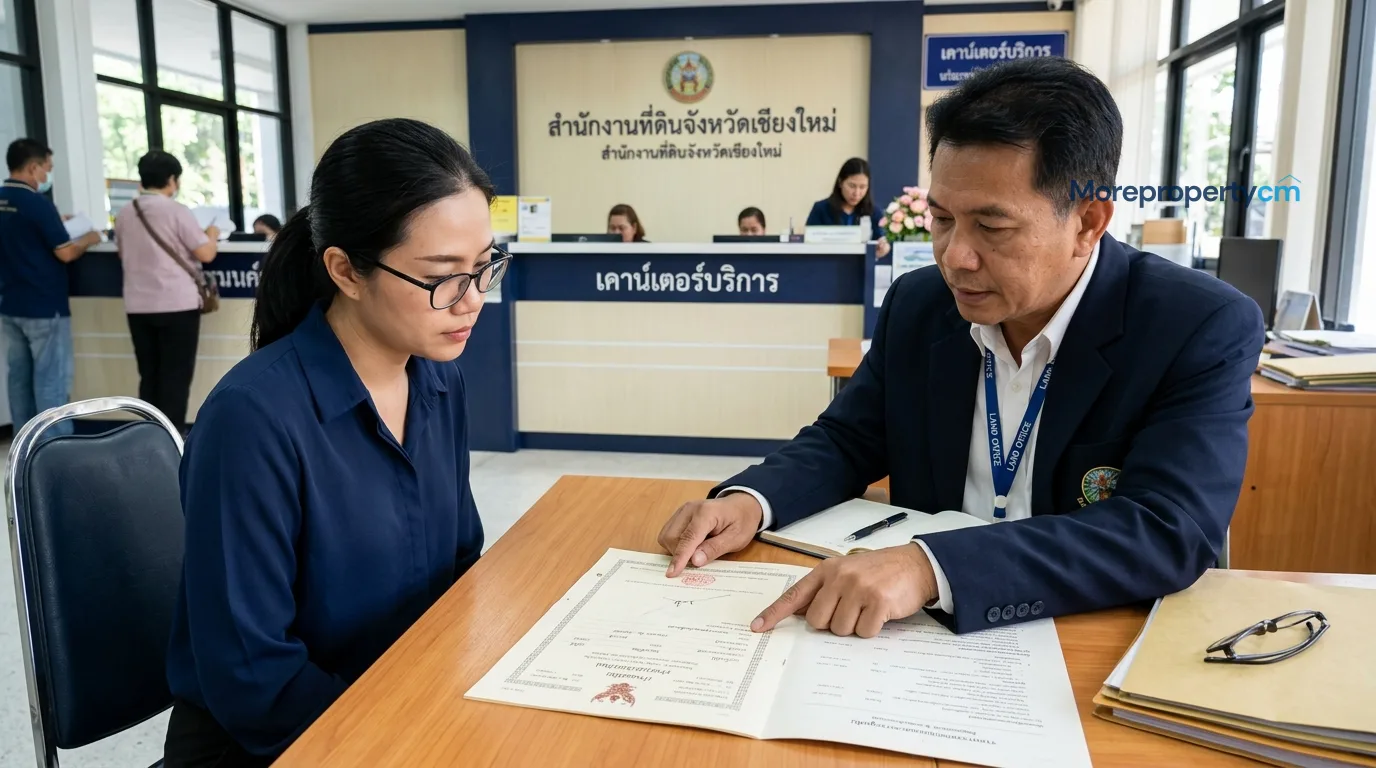ตรวจสอบประวัติทรัพย์ก่อนซื้ออสังหาเชียงใหม่ เอกสารที่ต้องขอและวิธีอ่านโฉนด