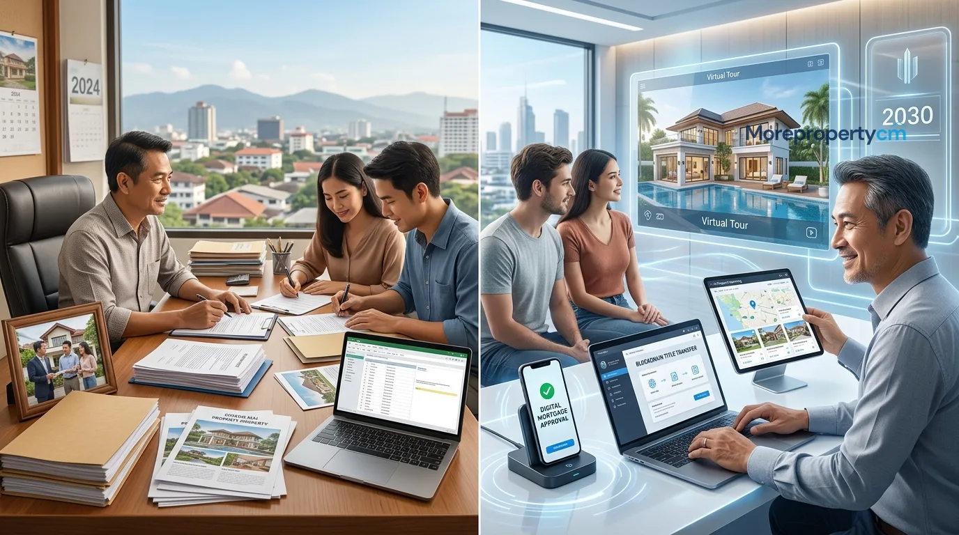 เทคโนโลยี PropTech กำลังเปลี่ยนการซื้อขายอสังหาเชียงใหม่อย่างไร มองไปในปี 2569-2573