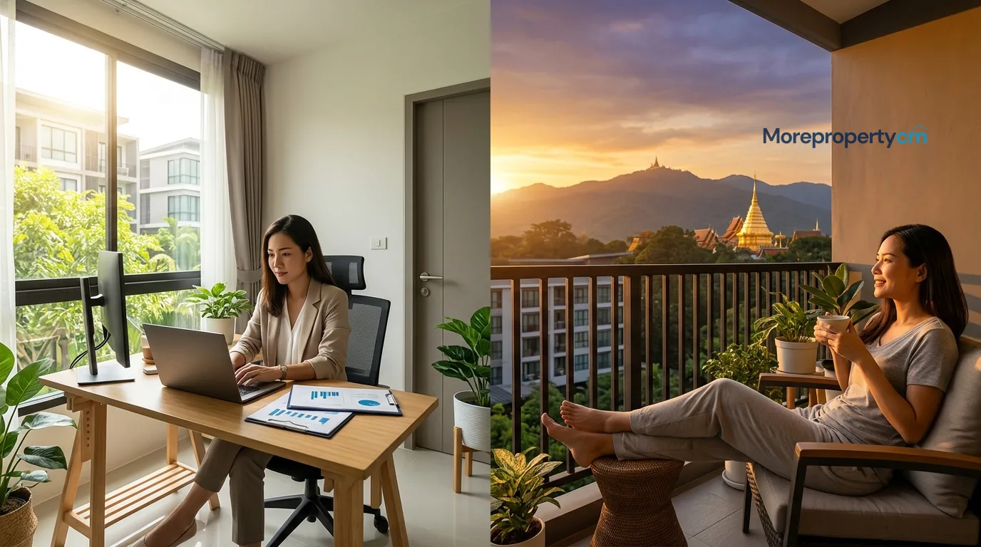 อสังหาเชียงใหม่สำหรับผู้ที่ต้องการ Work-Life Balance ที่แท้จริง ทำเลและทรัพย์ที่ช่วยให้ชีวิตสมดุล