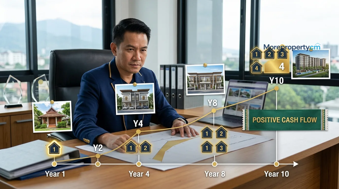 การวางแผนพอร์ตอสังหาเชียงใหม่สำหรับ 10 ปีข้างหน้า จาก 1 ยูนิตสู่อิสระทางการเงิน