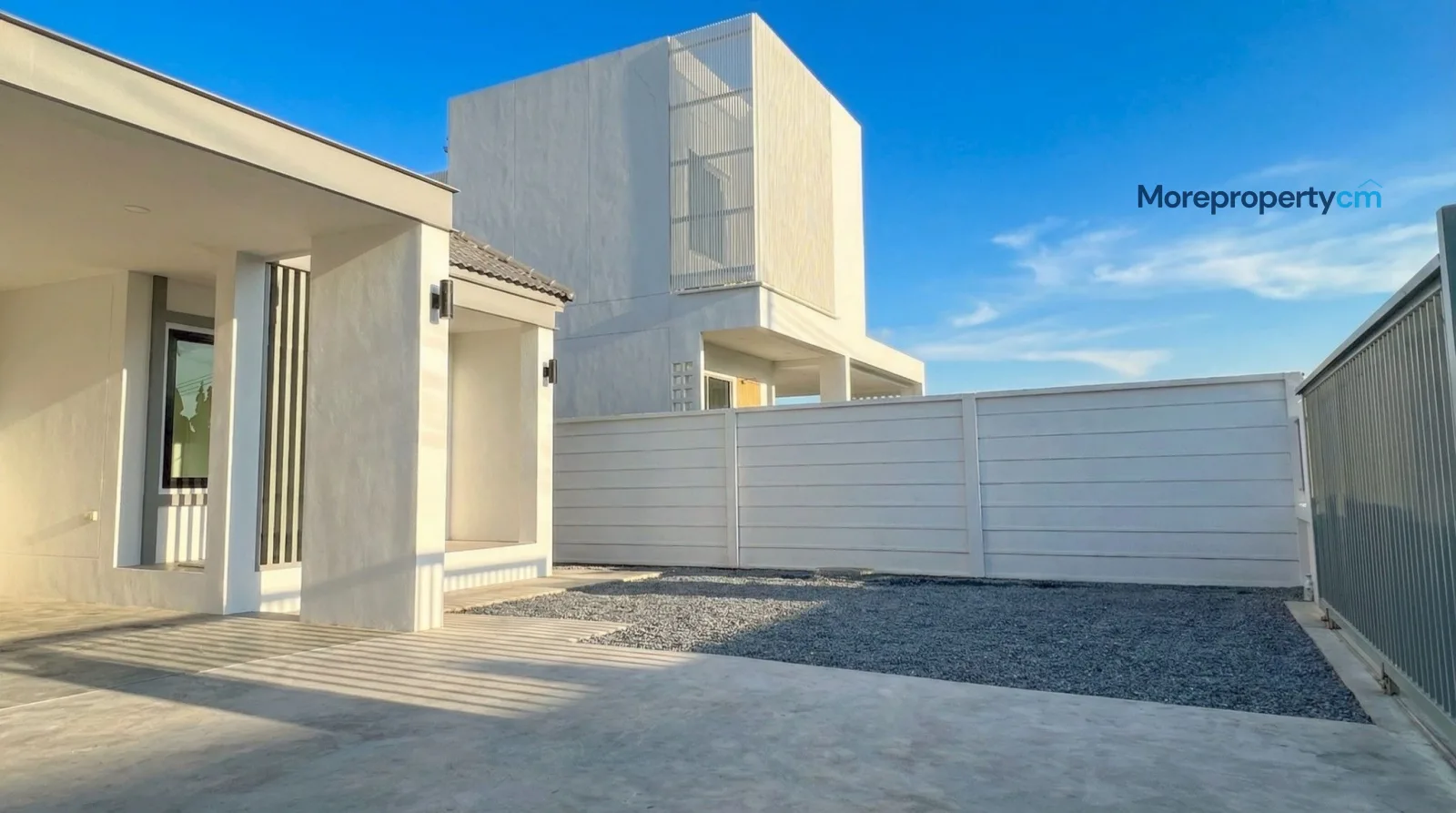 บ้านเดี่ยวสร้างใหม่ สไตล์โมเดิร์น เนื้อที่กว้าง 75 ตร.ว. โซนสารภี - 9