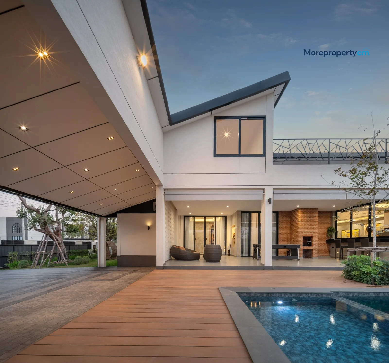 พลูวิลล่าหรู Smart Home สไตล์ Loft Modern เนื้อที่ 315 ตร.ว. โซนป่าแดด - 3