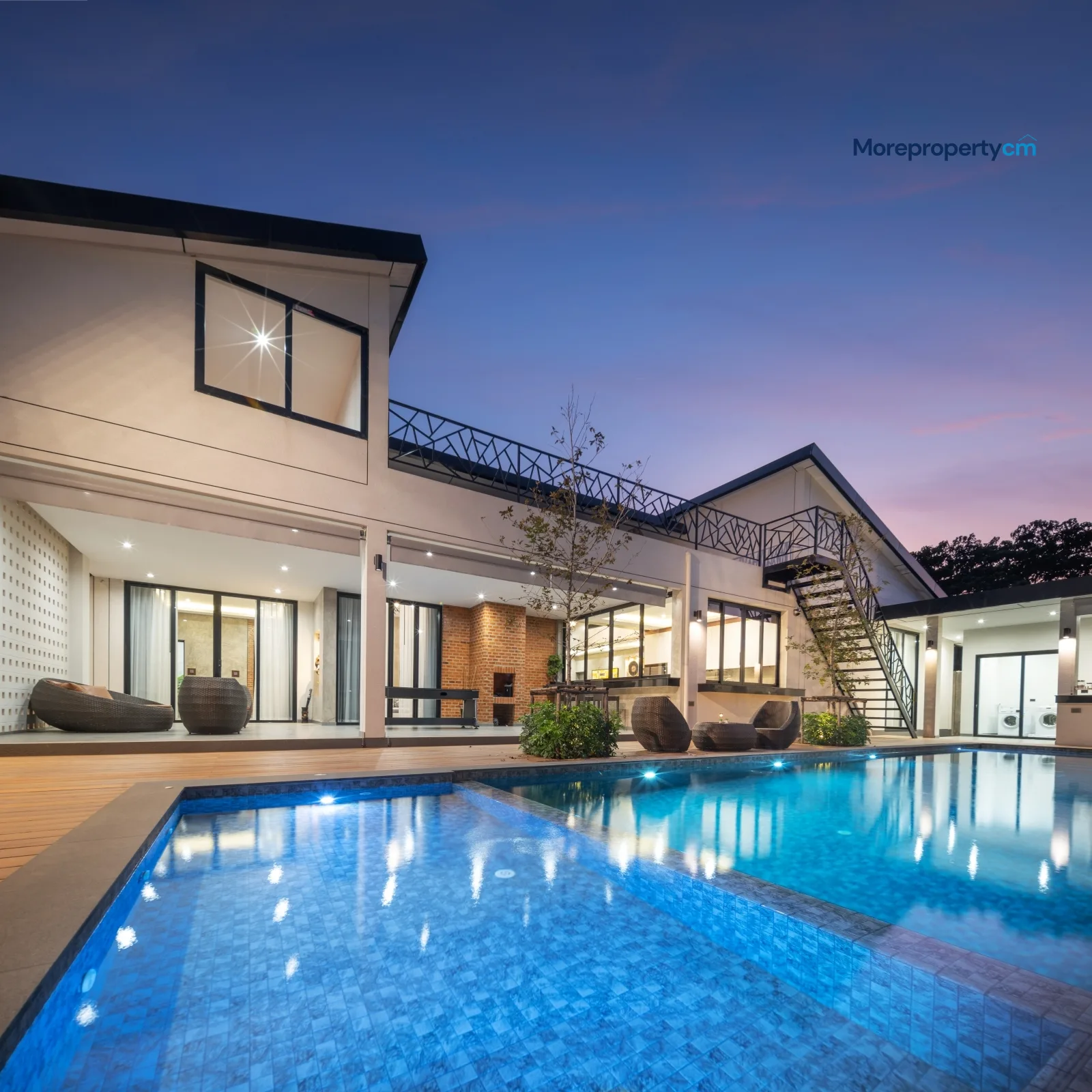 พลูวิลล่าหรู Smart Home สไตล์ Loft Modern เนื้อที่ 315 ตร.ว. โซนป่าแดด - 4