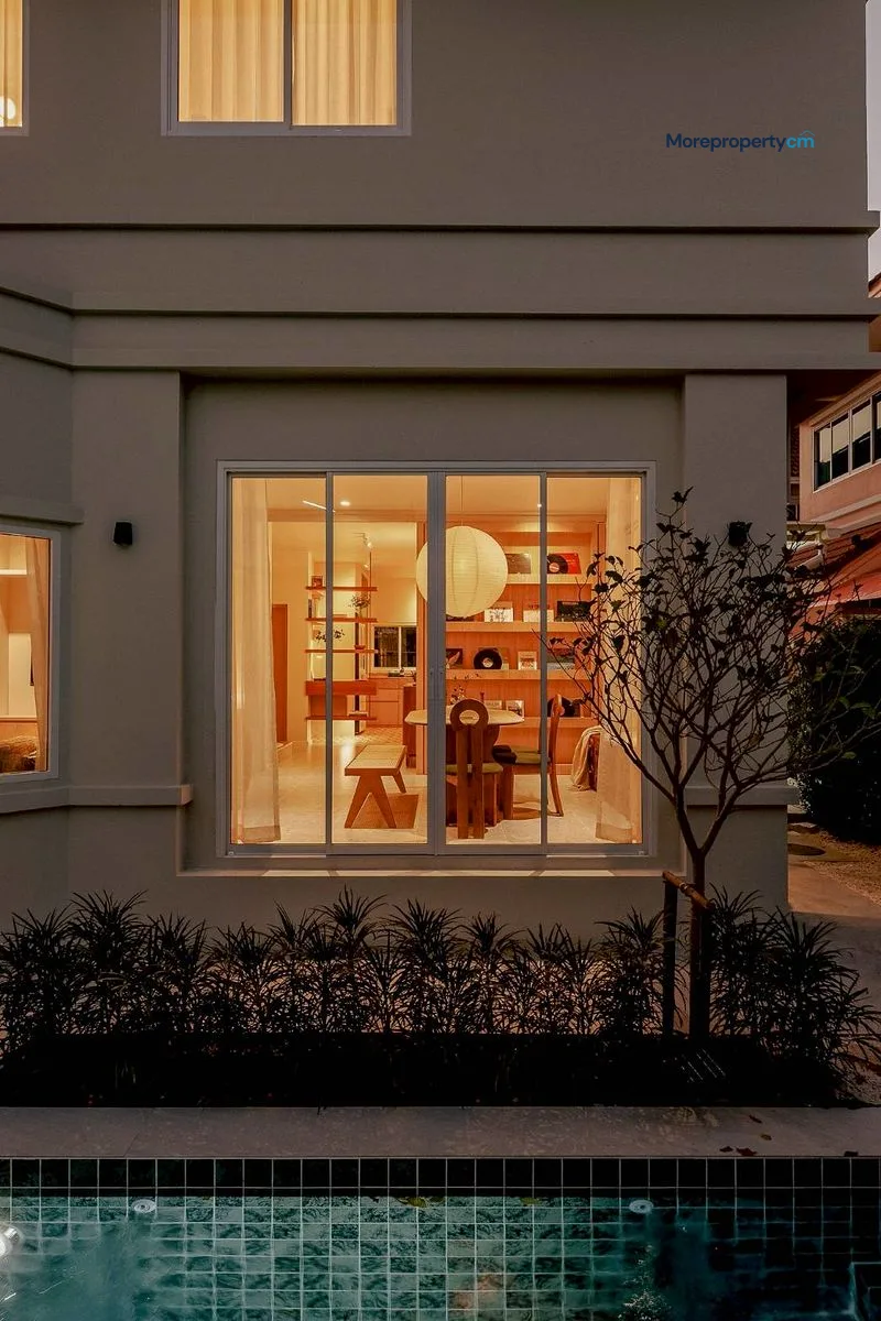 Fully Renovated Corner-Plot Home with 13m Private Pool - Pimuk 4 Village, San Sai - 27