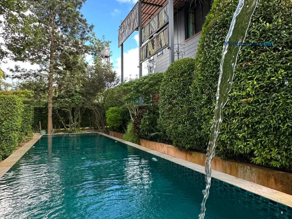 พลูวิลล่าหรูช่างเคี่ยน 3 อาคาร – ผลงานออกแบบโดยศิลปินแห่งชาติ บนเนื้อที่ 290 ตร.ว. - 2
