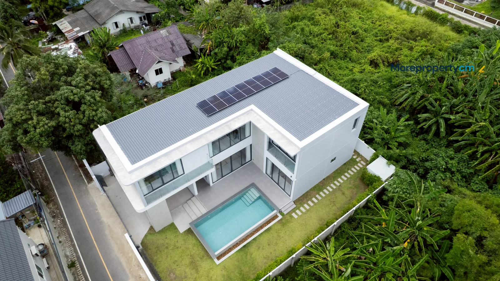ขายพลูวิลล่าสร้างใหม่ 473 ตร.ม. สันทราย-เชียงใหม่ – ดีไซน์ Modern Luxury พร้อมโซลาร์เซลล์ - 27