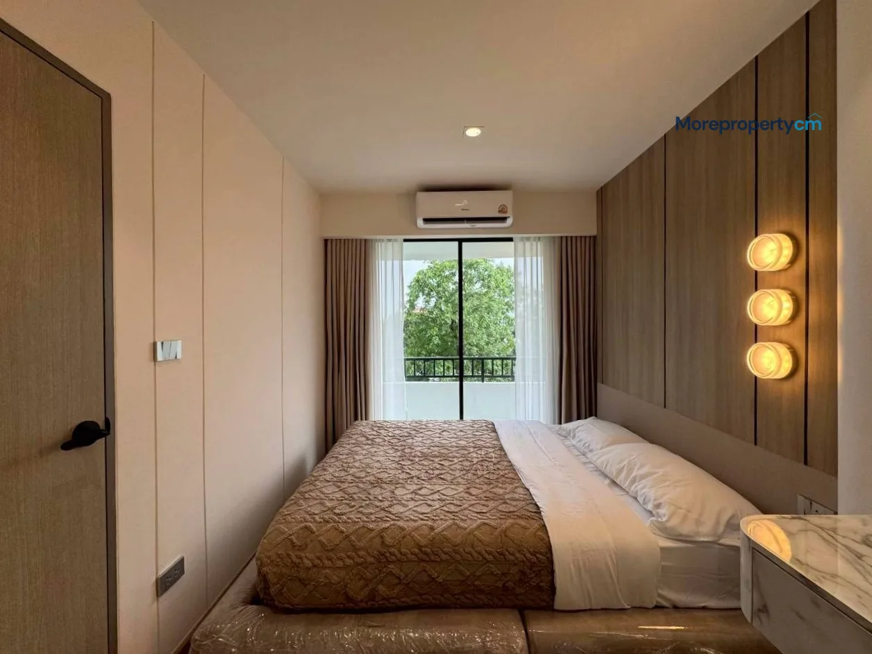 ขายชมดอย คอนโด ตึกกลม – รีโนเวทสไตล์โมเดิร์นมินิมอล วิวภูเขา (ฟรีค่าโอน!)