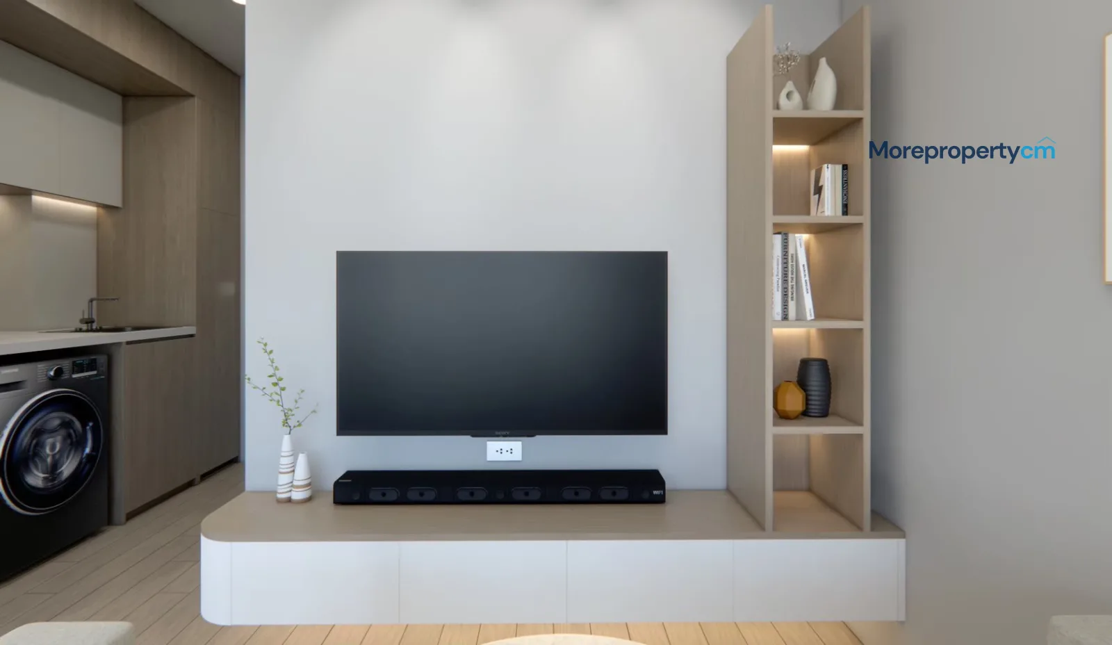 ขายริมน้ำแมนชั่น คอนโด รีโนเวทใหม่ – 1 นอน ชั้น 4 ใกล้ มช. และนิมมาน - 5