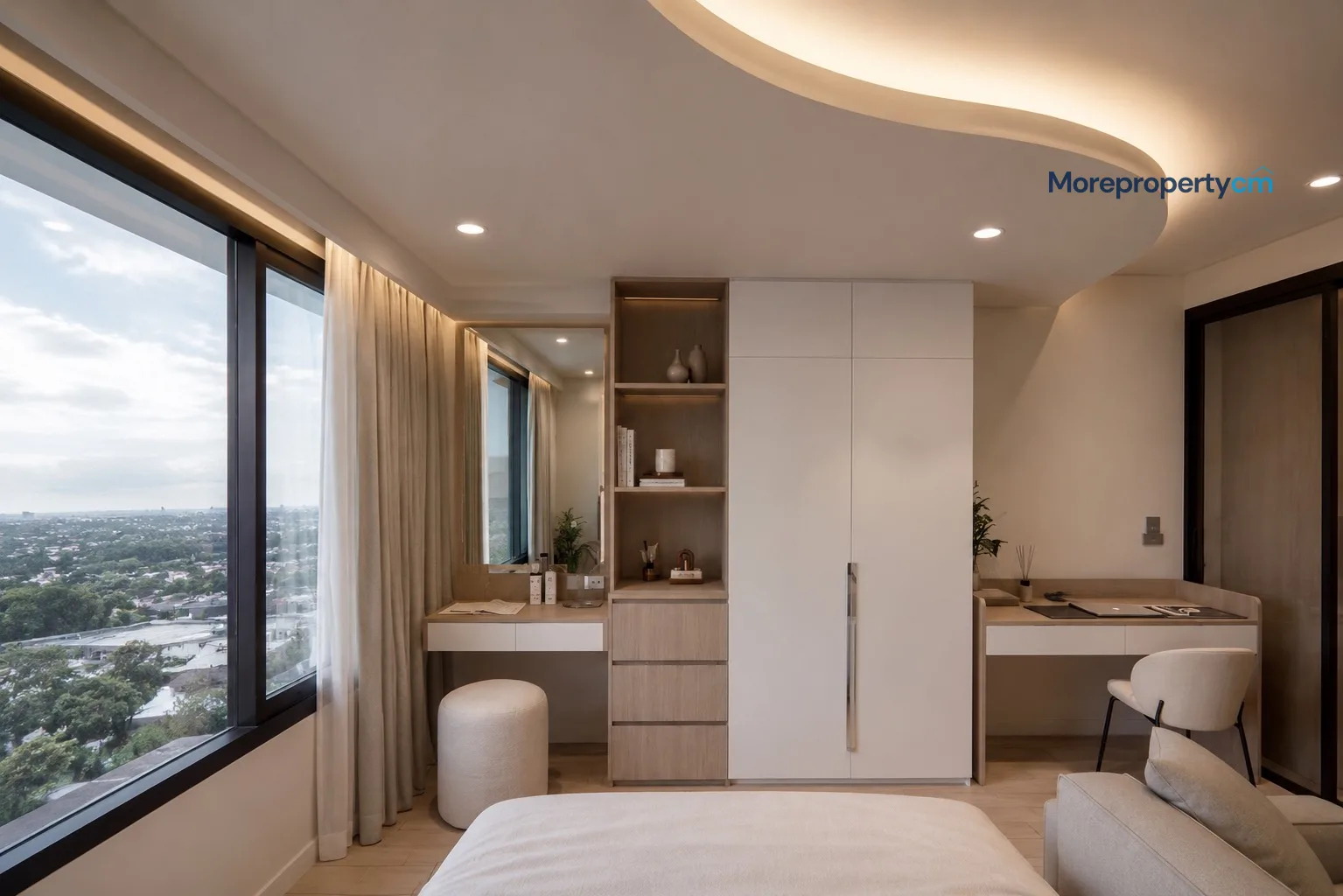 ขายริมน้ำแมนชั่น คอนโด รีโนเวทใหม่ – 1 นอน ชั้น 4 ใกล้ มช. และนิมมาน - 2