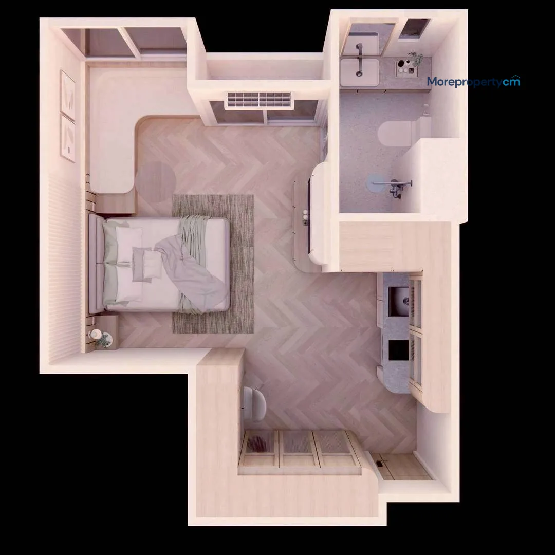 ขาย ทรีบูทีค คอนโด นิมมาน – ห้องสวยรีโนเวทใหม่ ทำ Airbnb ได้ (ชั้น 5) - 20
