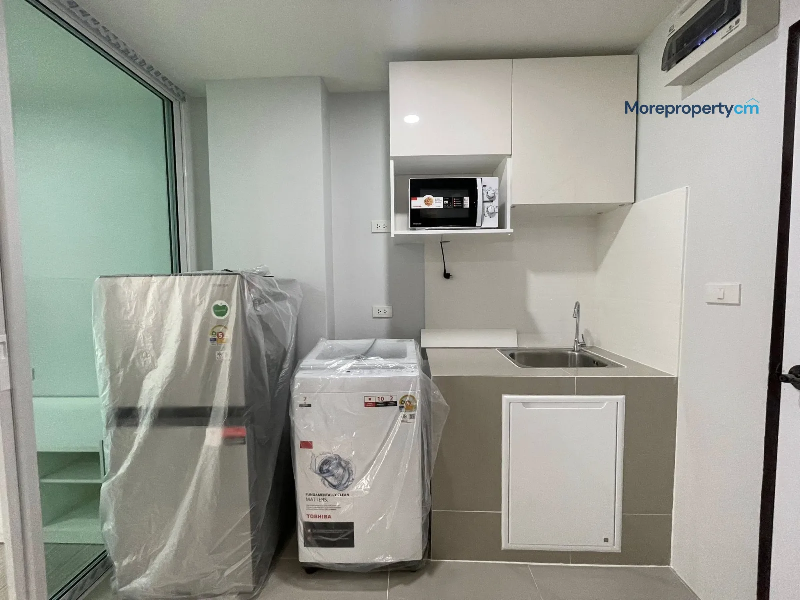 ขาย บ้านกรุงไทย คอนโด – ห้องสตูดิโอรีโนเวทใหม่ เฟอร์นิเจอร์บิ้วอิน (ฟรีค่าโอน!) - 5