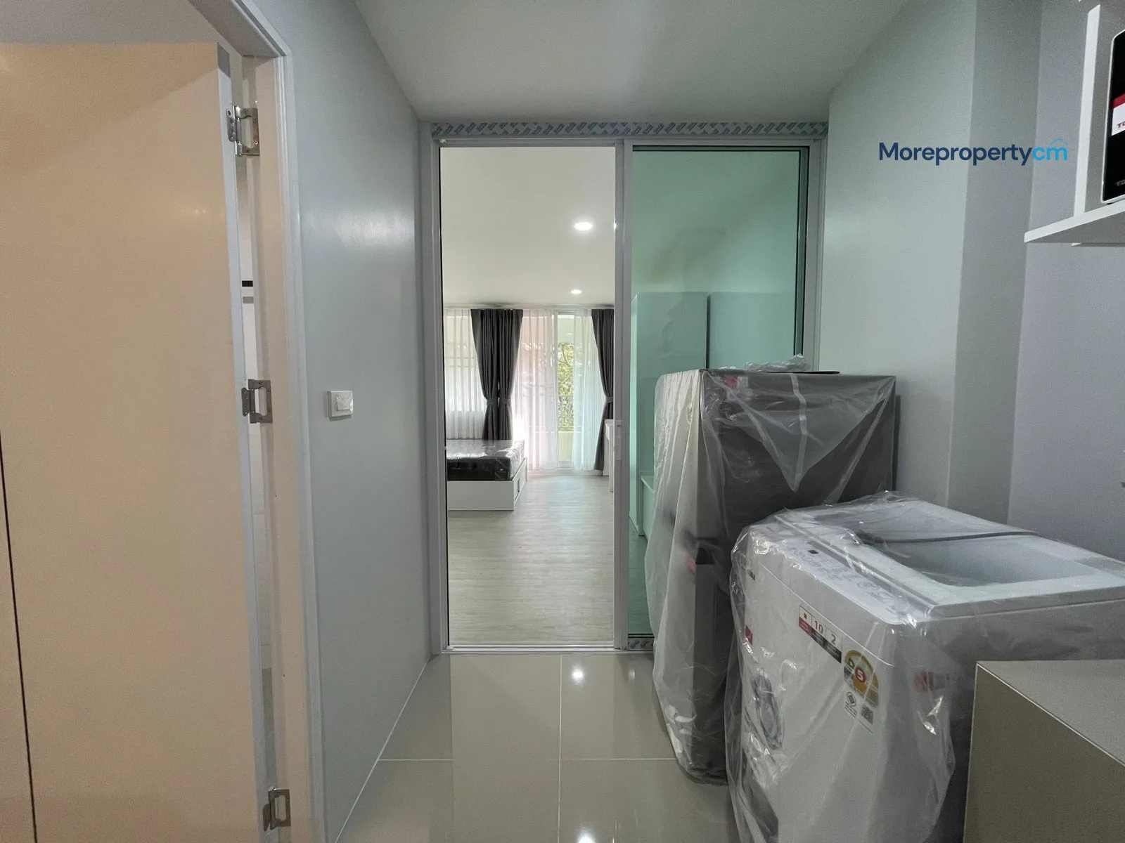 ขาย บ้านกรุงไทย คอนโด – ห้องสตูดิโอรีโนเวทใหม่ เฟอร์นิเจอร์บิ้วอิน (ฟรีค่าโอน!) - 6