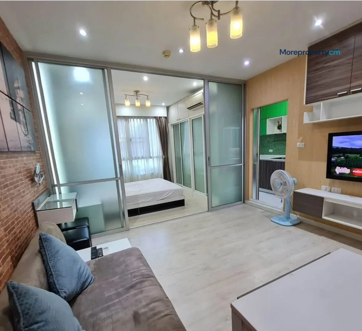 ให้เช่า ดี คอนโด ซายน์ ห้องสวย เฟอร์นิเจอร์ครบ วิวสวน - 5