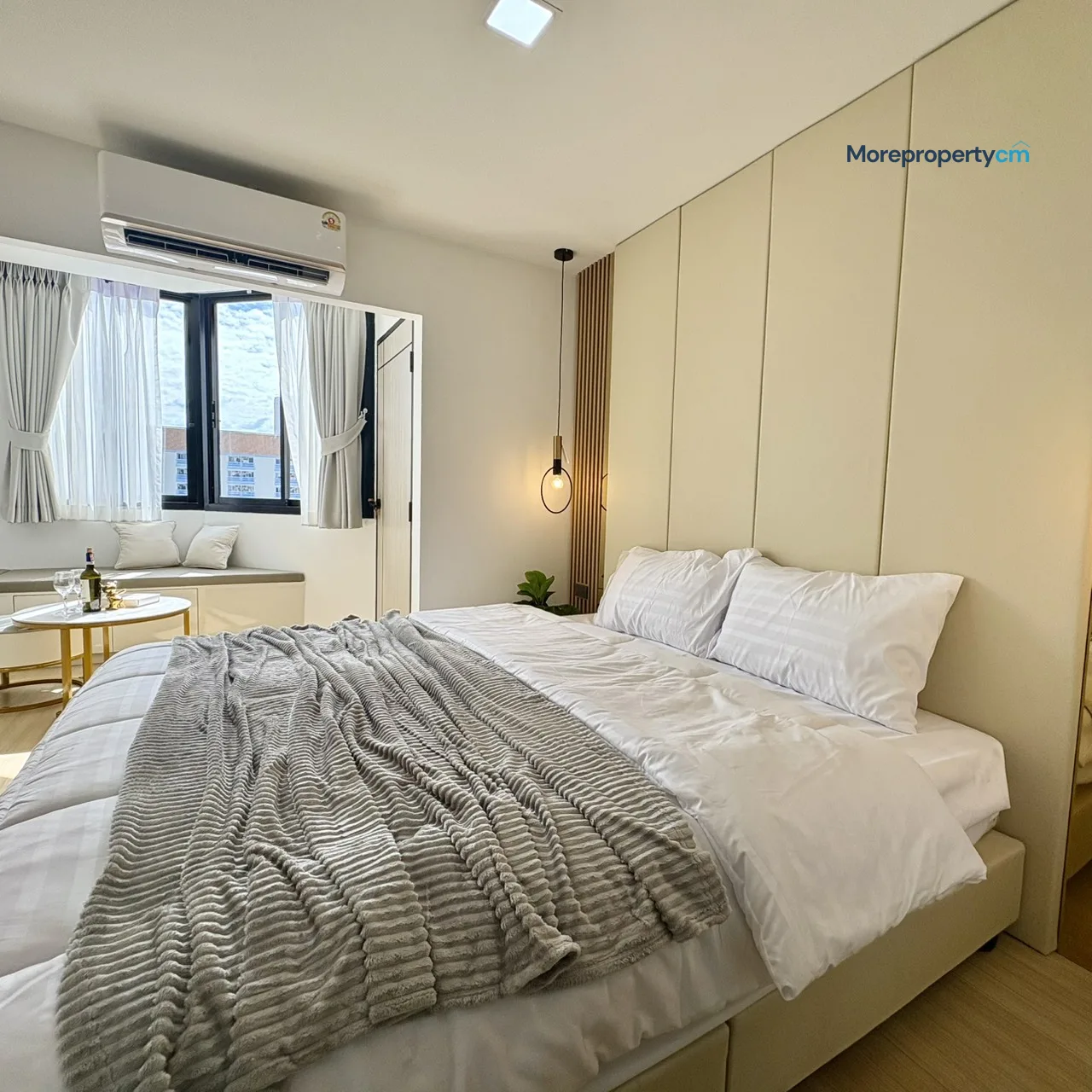 ขาย นครพิงค์ คอนโด ห้วยแก้ว – 1 นอน ชั้น 6 รีโนเวทใหม่สไตล์เอิร์ธโทน ใกล้โรงเรียนนานาชาติสิงคโปร์