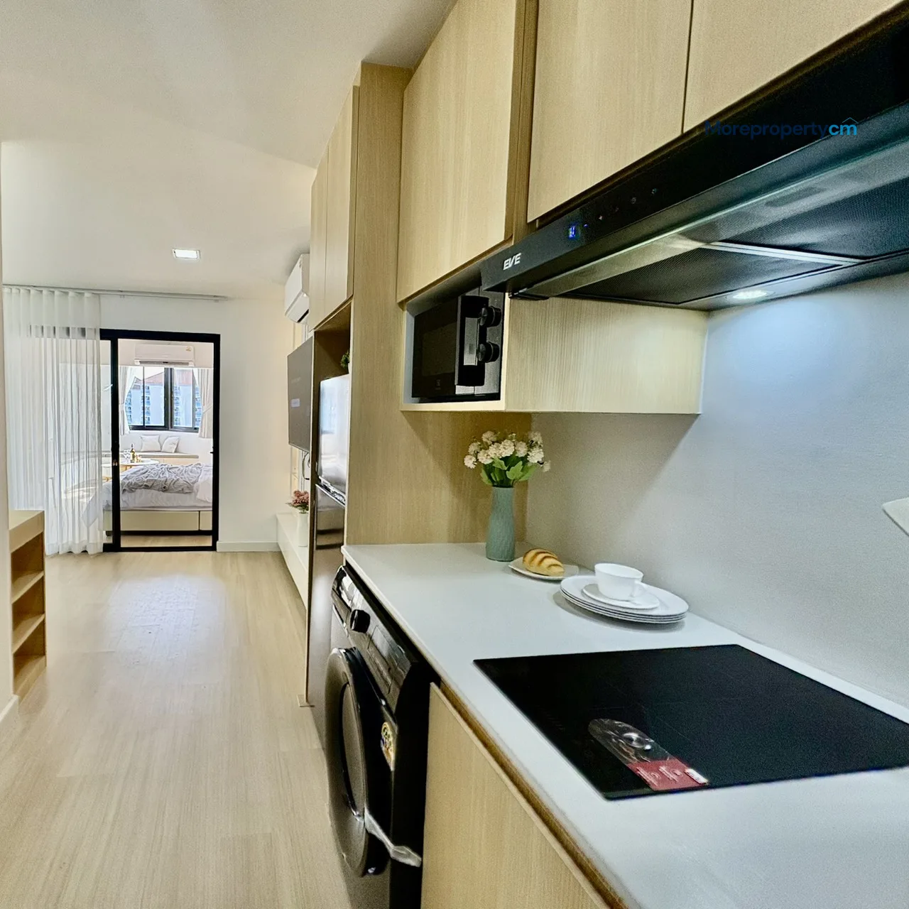 ขาย นครพิงค์ คอนโด ห้วยแก้ว – 1 นอน ชั้น 6 รีโนเวทใหม่สไตล์เอิร์ธโทน ใกล้โรงเรียนนานาชาติสิงคโปร์ - 12