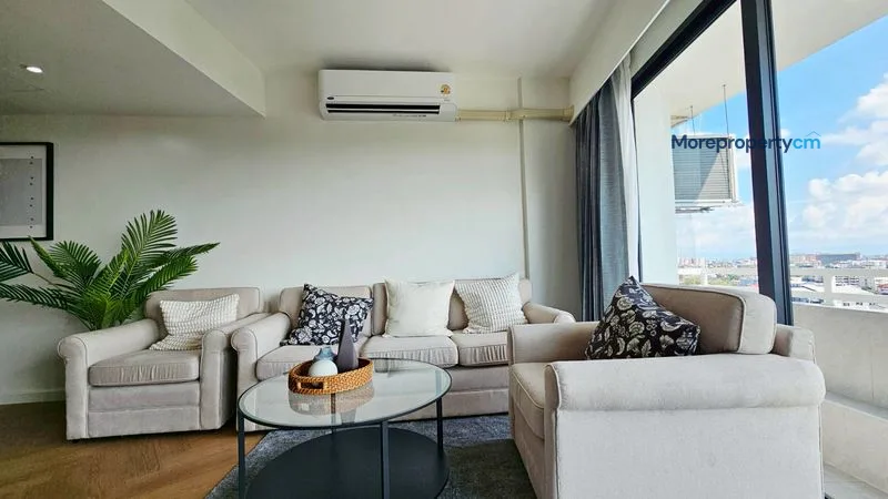 ขาย ชมดอย คอนโด (ตึกกลม) – ห้องดูเพล็กซ์ 2 ชั้น ห้องใหญ่ 100 ตร.ม. ชั้น 12 ใกล้ มช. & นิมมานฯ - 6