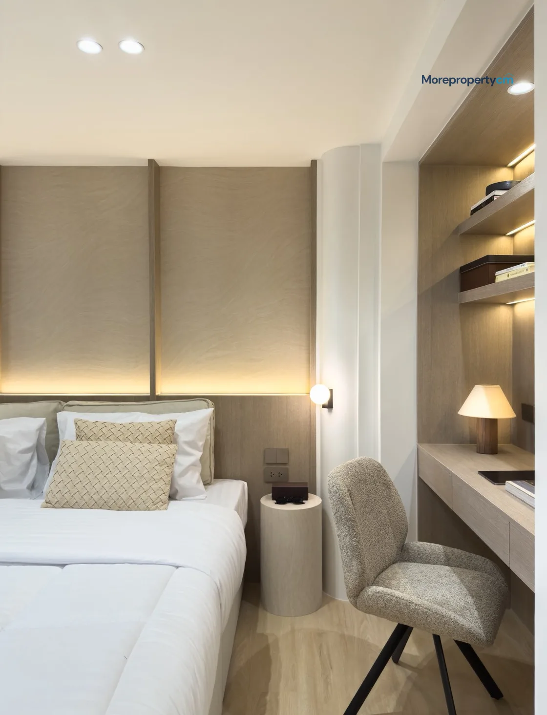 ขาย ศรีธนาคอนโดมิเนียม 2 – 1 นอน ชั้น 12 ห้องใหญ่ 39 ตร.ม. รีโนเวทใหม่สไตล์เอิร์ธโทน (Foreign Quota) - 4