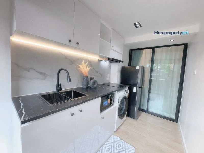 ขาย ศรีธนาคอนโดมิเนียม 2 – 1 นอน ห้องใหญ่ 41 ตร.ม. ชั้น 2 รีโนเวทใหม่พร้อมบิ้วอิน ใกล้นิมมานฯ - 13