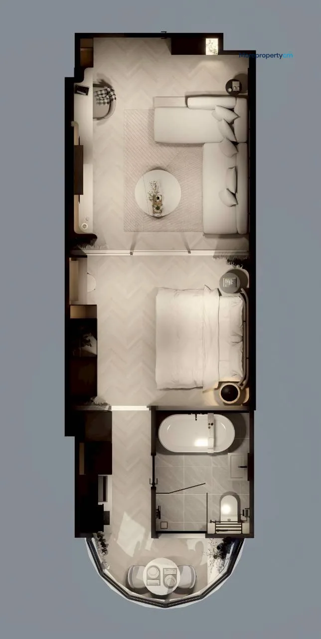 ขาย ฮิลล์ไซด์ คอนโด 4 – 1 นอน 52.95 ตร.ม. รีโนเวทใหม่สไตล์ Modern Luxury Hotel - 25