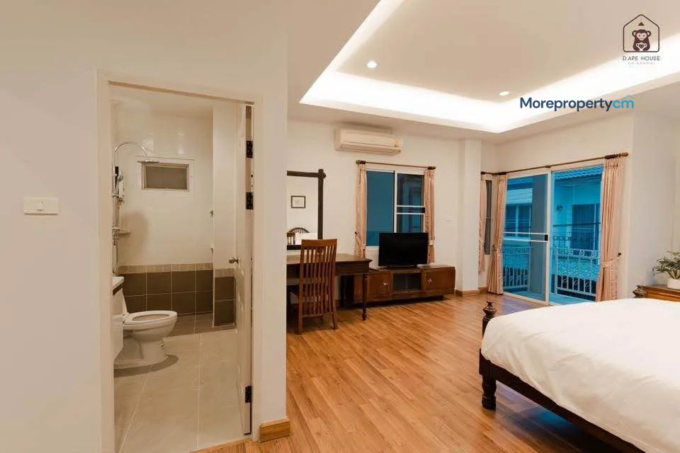 ให้เช่าบ้านแฝดรีโนเวทใหม่ ระแวกกองบิน 41 – 3 นอน 3 น้ำ ทำเลดี ใกล้นิมมานฯ - 4