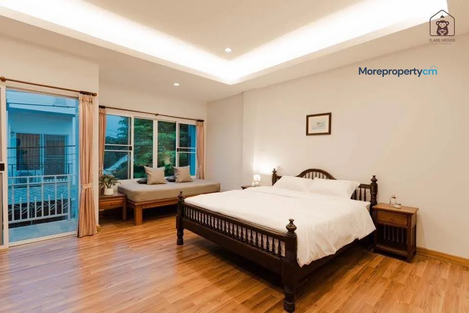 ให้เช่าบ้านแฝดรีโนเวทใหม่ ระแวกกองบิน 41 – 3 นอน 3 น้ำ ทำเลดี ใกล้นิมมานฯ - 6