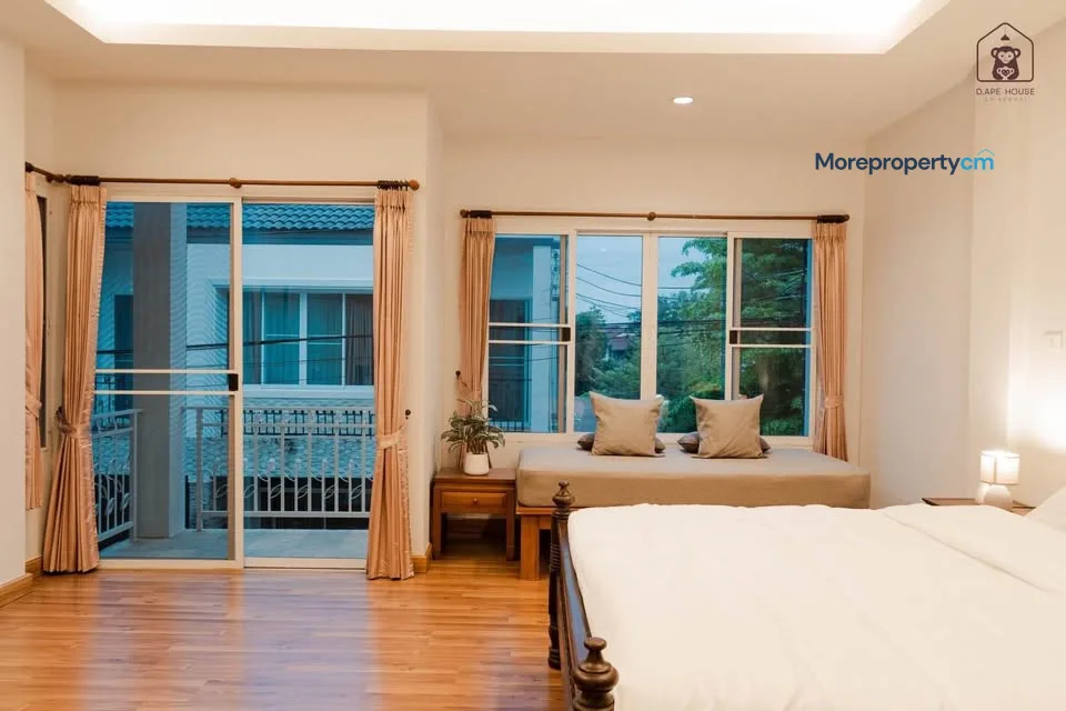 ให้เช่าบ้านแฝดรีโนเวทใหม่ ระแวกกองบิน 41 – 3 นอน 3 น้ำ ทำเลดี ใกล้นิมมานฯ - 7