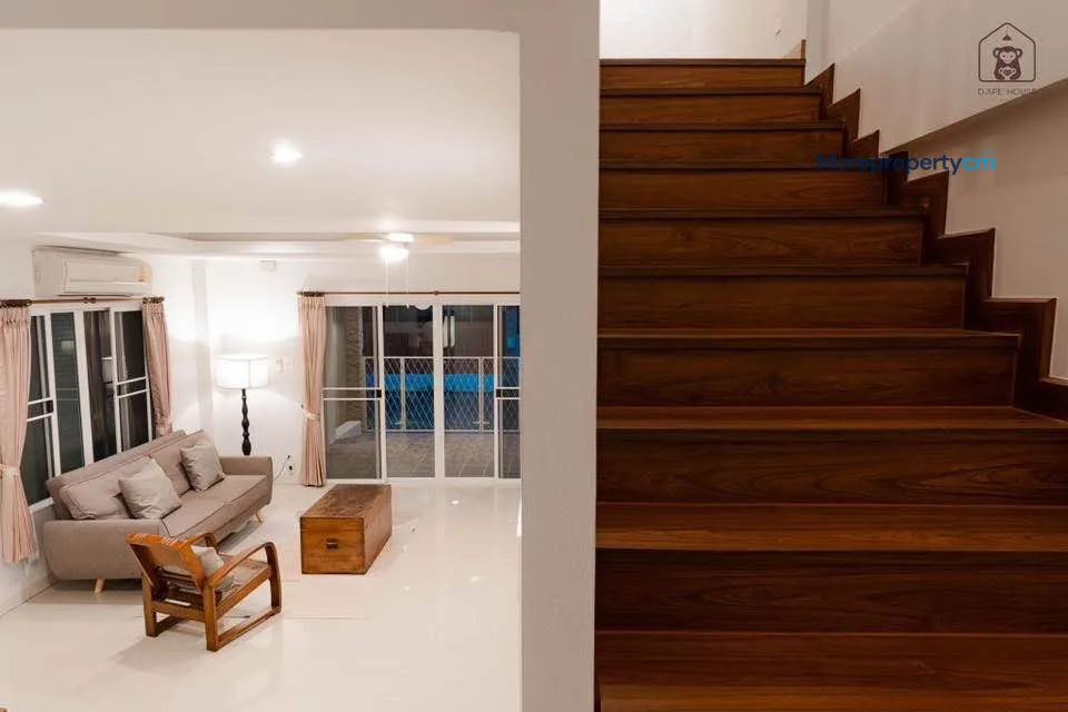 ให้เช่าบ้านแฝดรีโนเวทใหม่ ระแวกกองบิน 41 – 3 นอน 3 น้ำ ทำเลดี ใกล้นิมมานฯ - 15