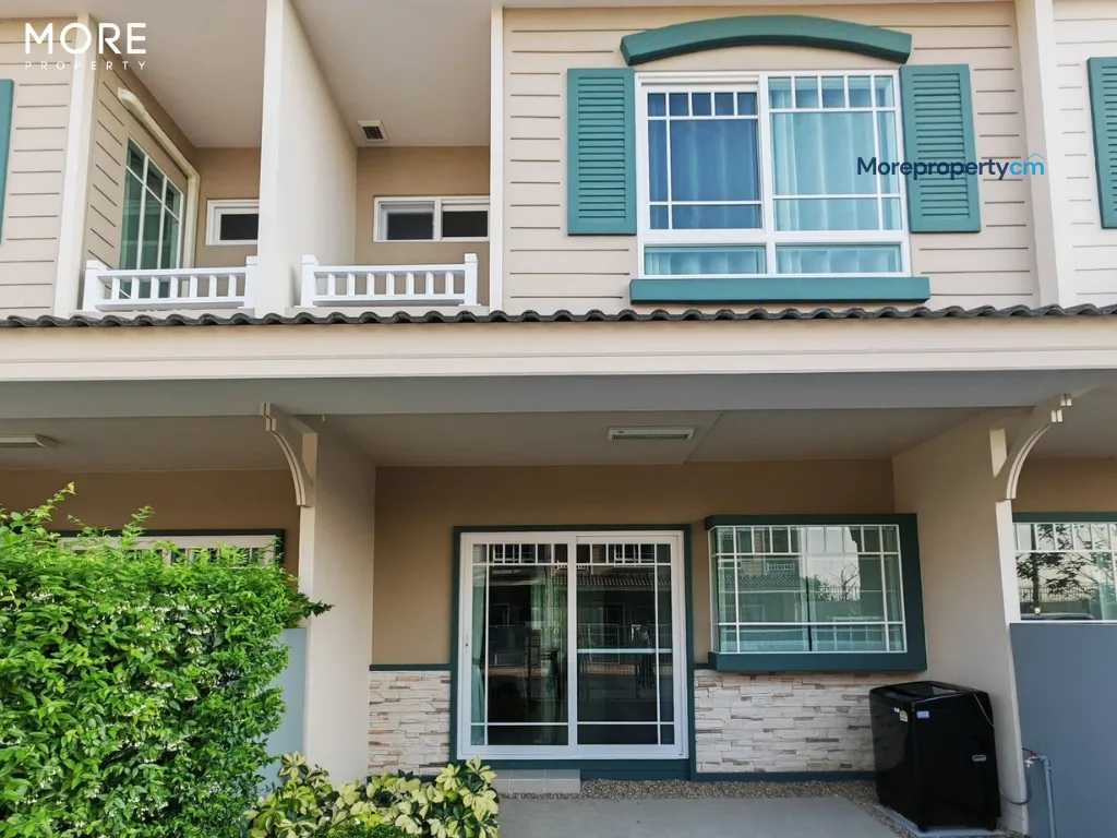 ให้เช่าทาวน์โฮม โครงการวิลลาจจิโอ สันทราย – 2 นอน 3 น้ำ บ้านสวย ไม่เคยเข้าอยู่