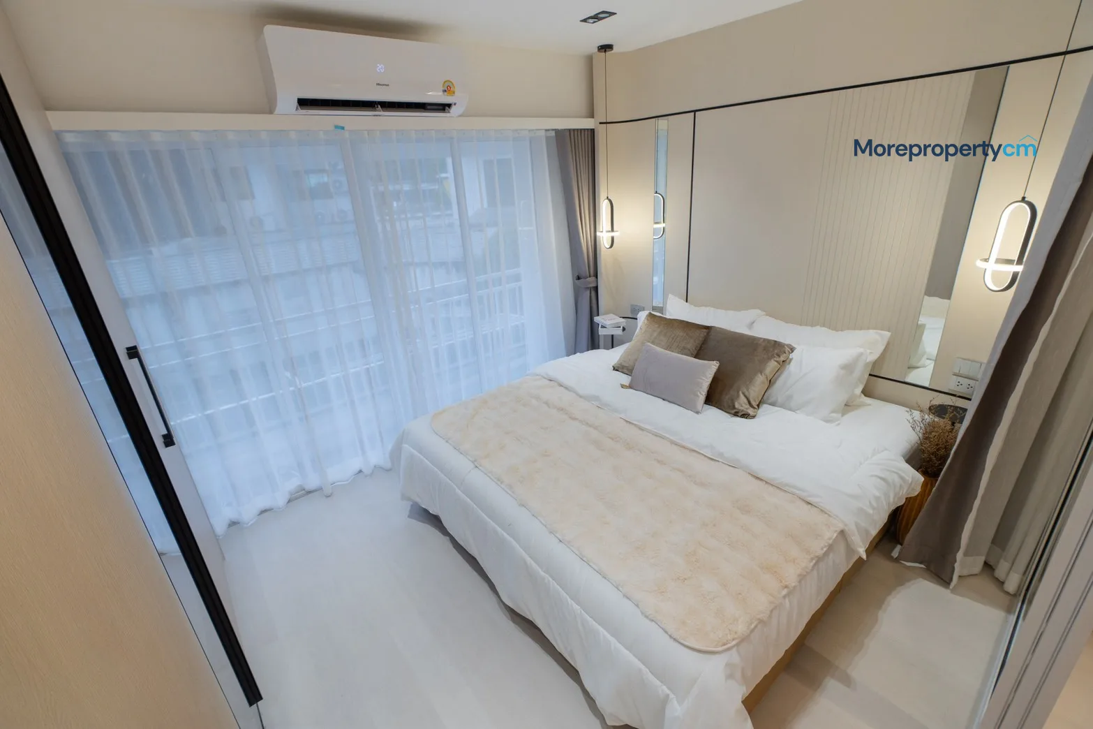 ขายคอนโด ชมดอย ตึกเหลี่ยม (Chomdoi Condo) – ห้องรีโนเวทใหม่ สไตล์โมเดิร์น โฮมมี่ ใกล้มช. และนิมมาน - 3