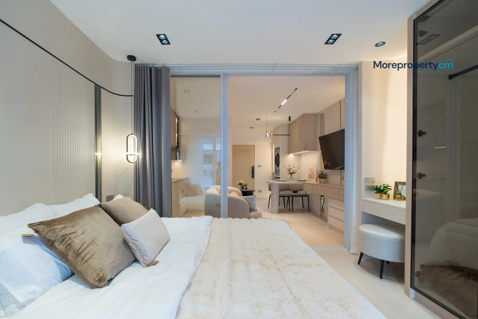 ขายคอนโด ชมดอย ตึกเหลี่ยม (Chomdoi Condo) – ห้องรีโนเวทใหม่ สไตล์โมเดิร์น โฮมมี่ ใกล้มช. และนิมมาน - 6